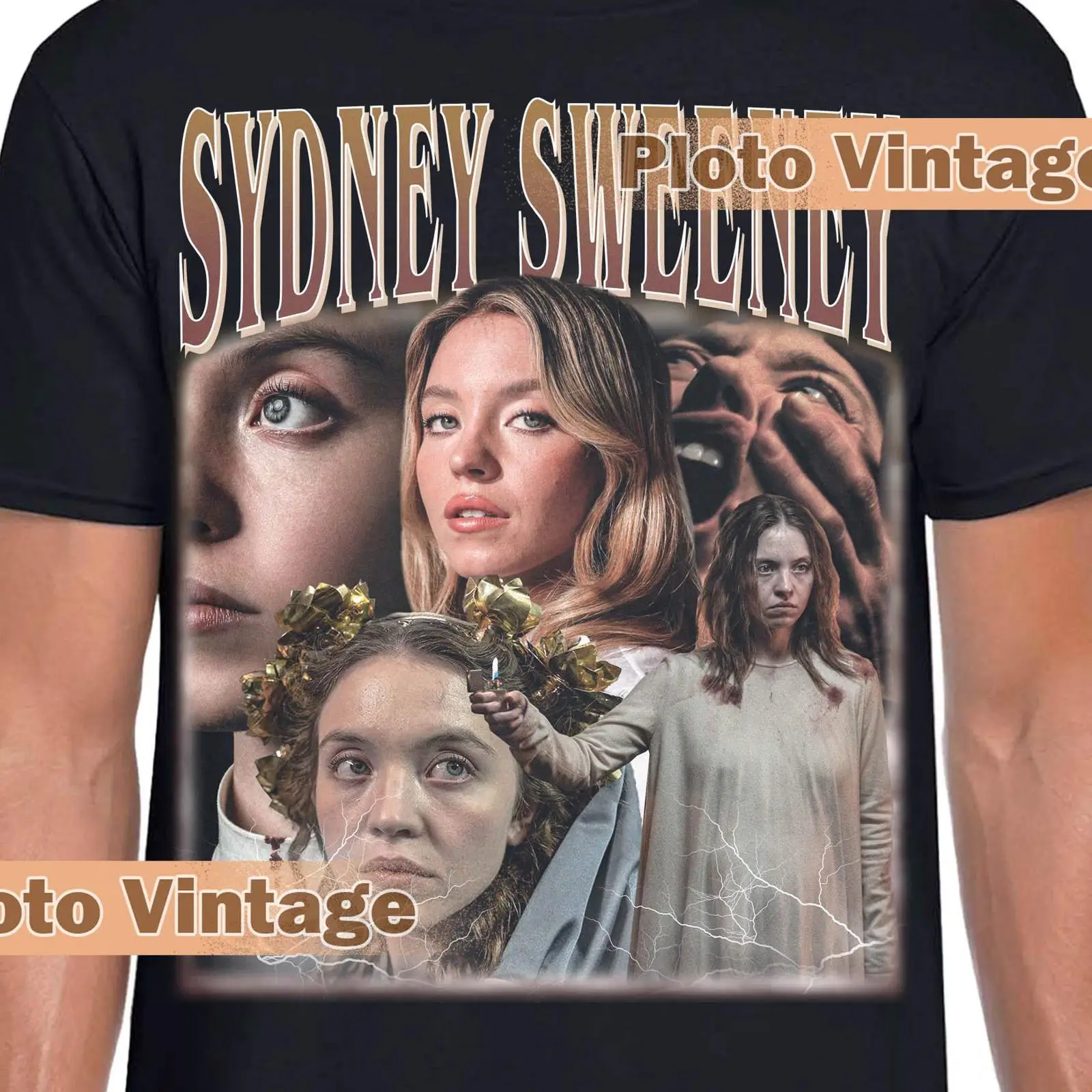 Men'S Fashion Sydney - เสื้อยืดวินเทจลายซิดนีย์ สวีนีย์ แบบ Bootleg พิมพ์ลาย DTG