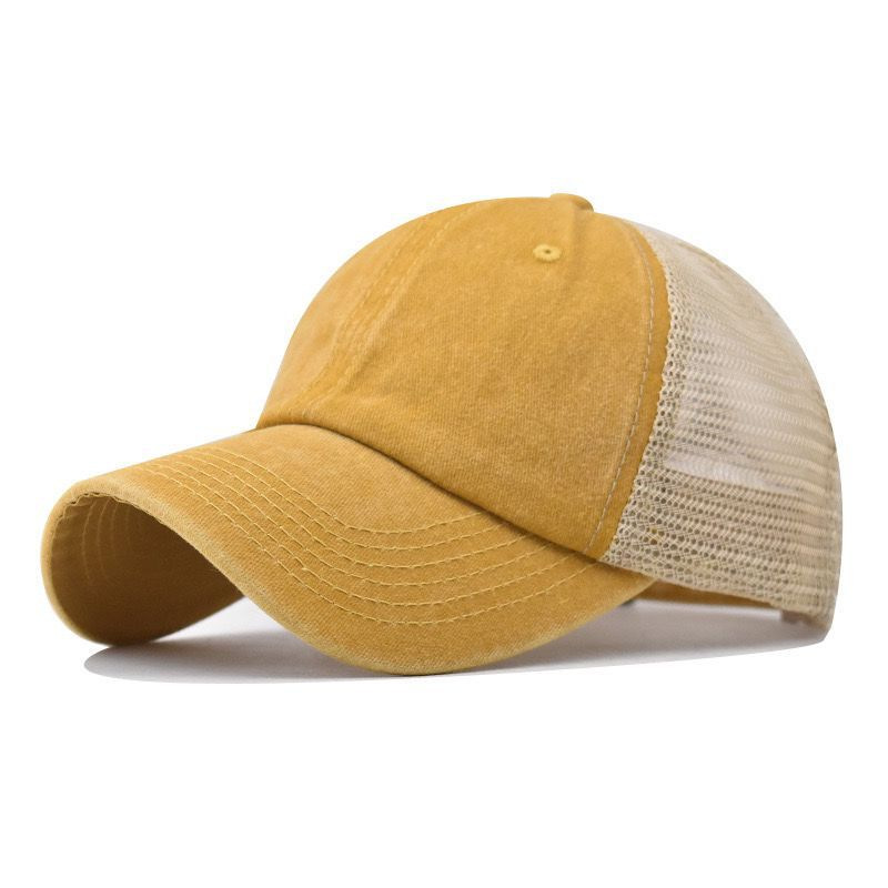 หมวกตาข่ายทรงนิ่มพิมพ์โลโก้ตาม - Men'S Fashion With Hat บทวิจารณ์และราคา
