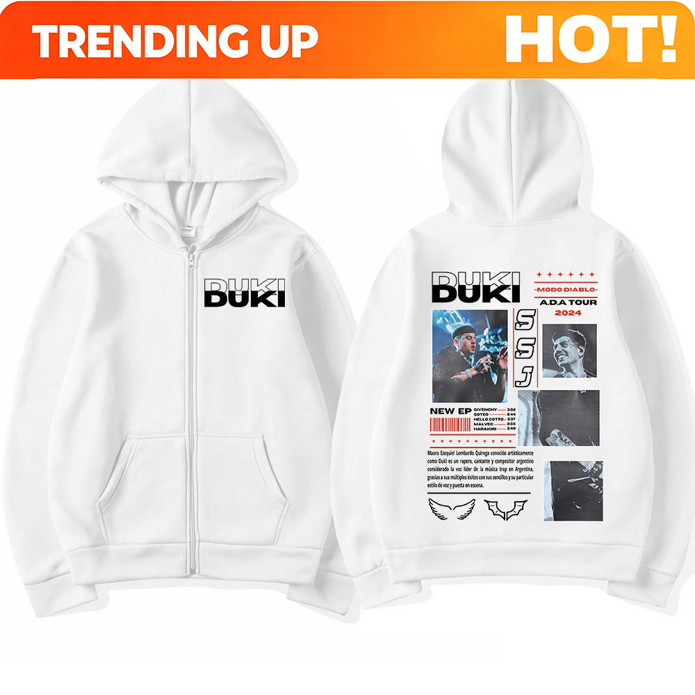 แร็ปเปอร์ดูกิ ADA ทัวร์ 2024 เ - Mens Fashion Zip Up Hoodies บทวิจารณ์และราคา