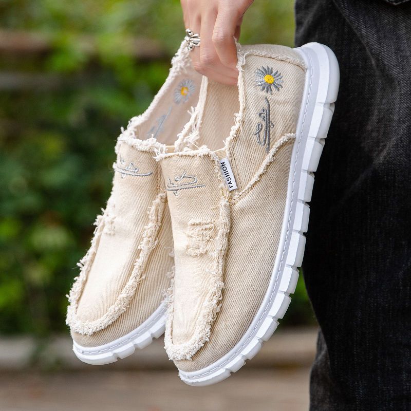 รองเท้าผ้าใบพิมพ์ลายแฟชั่นสำหร - Mens Fashion Trainers บทวิจารณ์และราคา