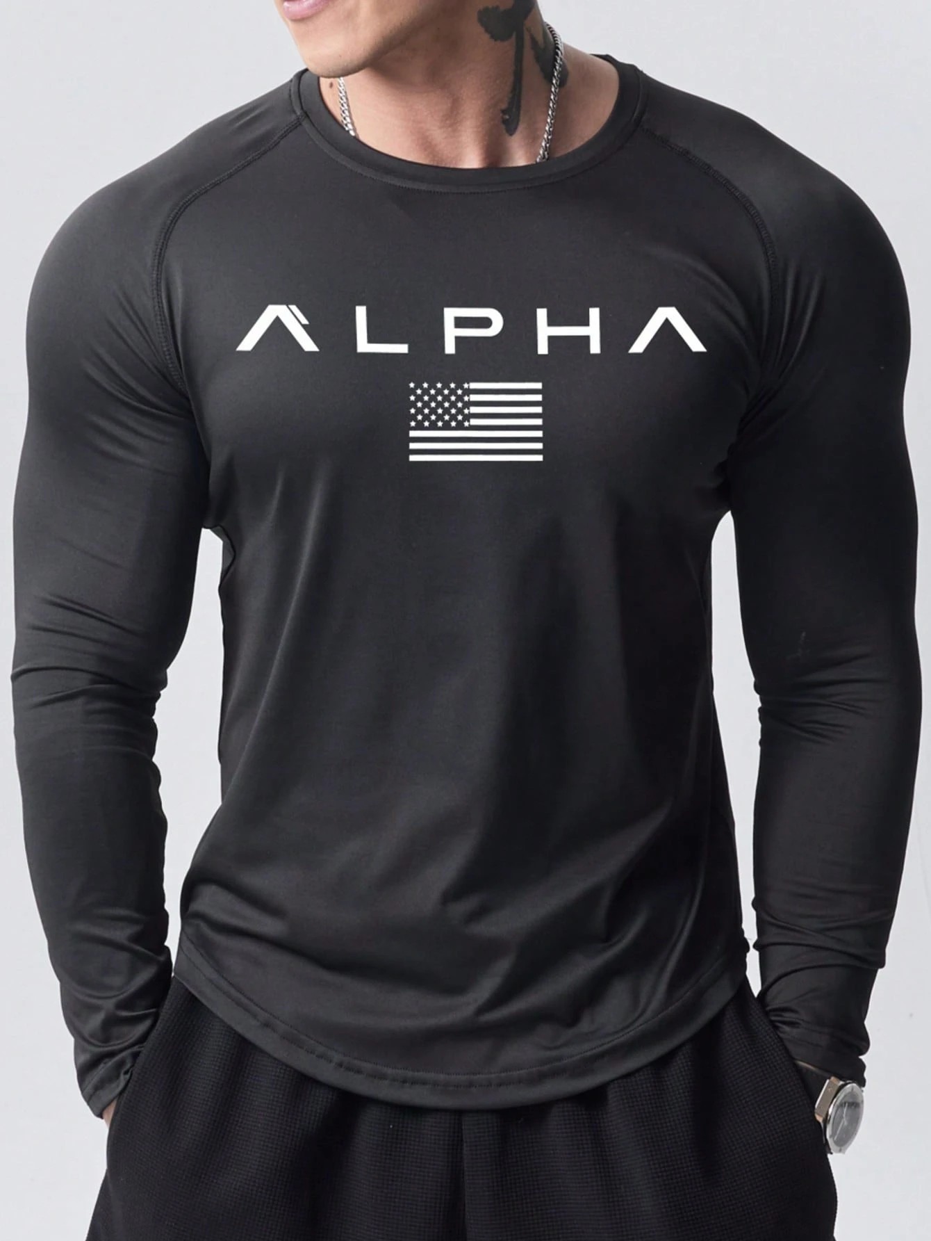 เสื้อยืดแขนยาวสำหรับผู้ชายรุ่น - Mens Fashion Clothes บทวิจารณ์และราคา