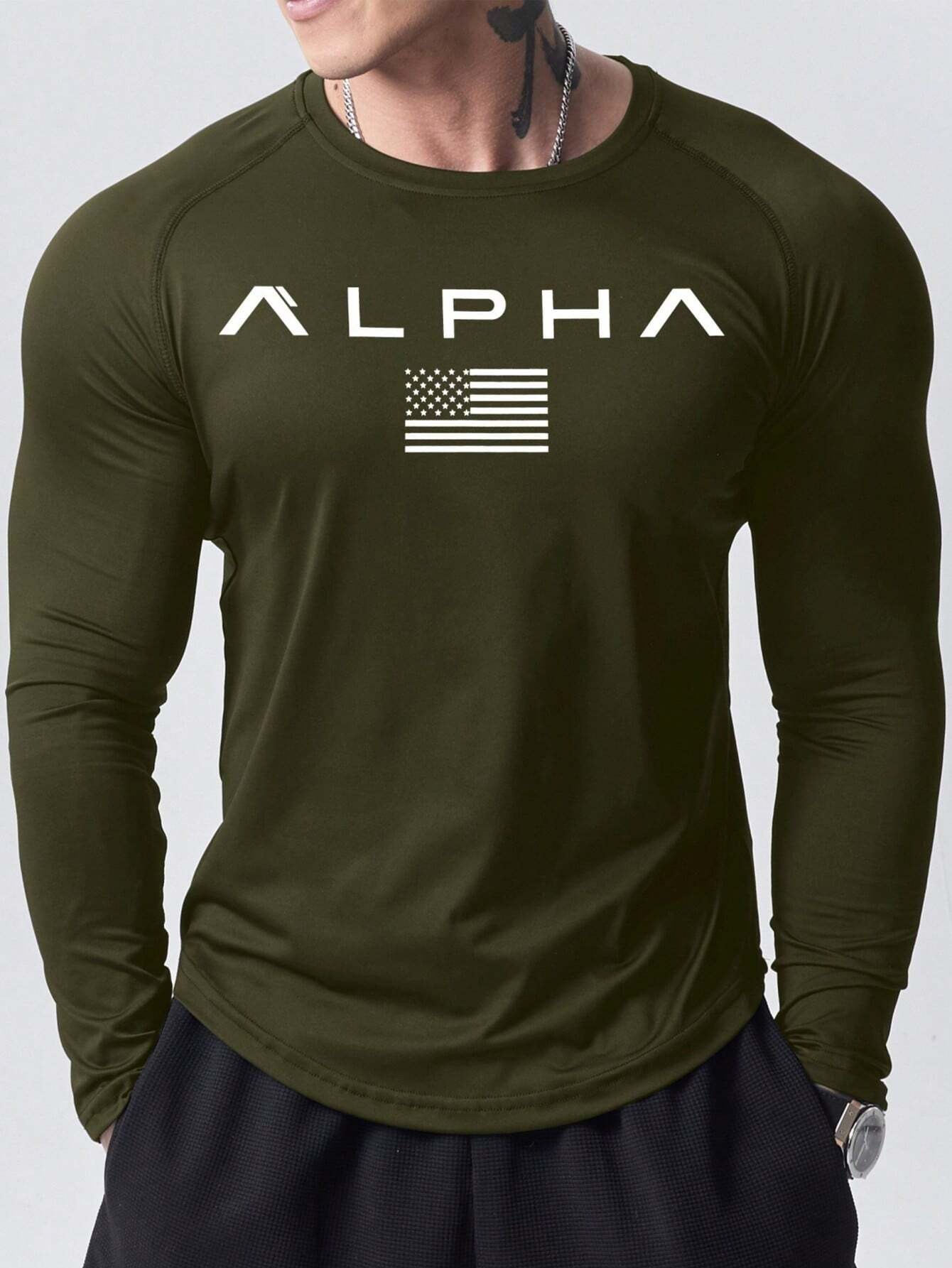 เสื้อยืดแขนยาวสำหรับผู้ชายรุ่น - Mens Fashion Clothes บทวิจารณ์และราคา
