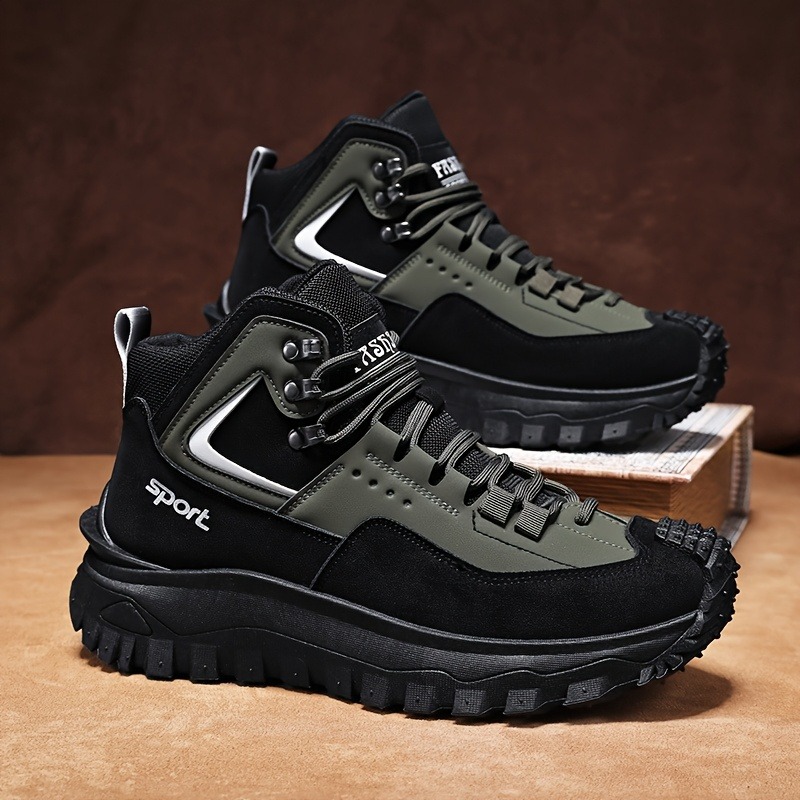 รองเท้าผ้าใบผู้ชายไซส์ใหญ่ รอง - Mens Fashion Trainers บทวิจารณ์และราคา