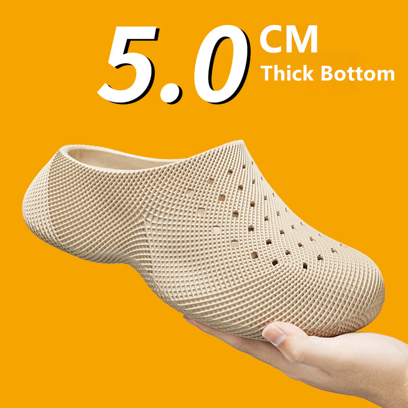 รองเท้าแตะรัดส้นแบบหนาสำหรับคู - Men'S Fashion News บทวิจารณ์และราคา