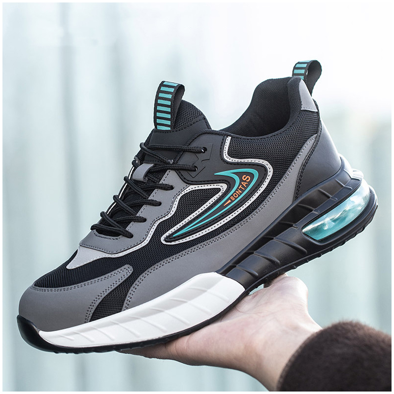 รองเท้าบูทนิรภัยหัวเหล็กแฟชั่น - Mens Fashion Trainers บทวิจารณ์และราคา