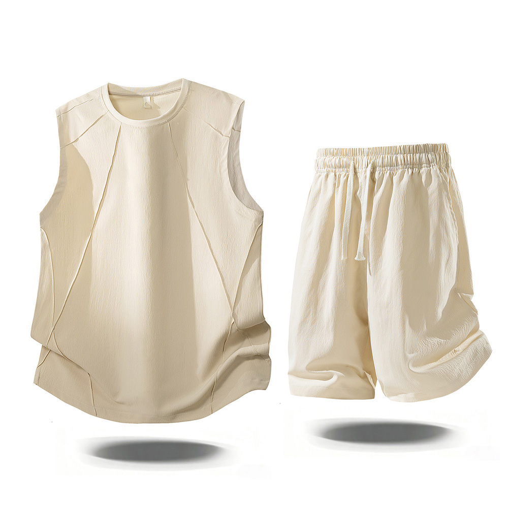 ชุดลำลองผู้ชาย 2 ชิ้น แฟชั่นฤด - Mens Fashion Summer บทวิจารณ์และราคา