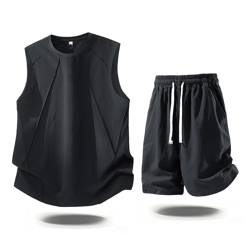 ชุดลำลองผู้ชาย 2 ชิ้น แฟชั่นฤด - Mens Fashion Summer บทวิจารณ์และราคา