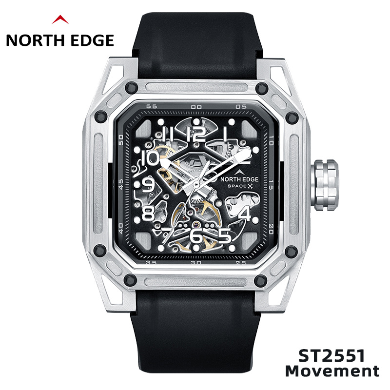 NORTH EDGE ผู้ชายนาฬิกาสแตนเลส - Men'S Fashion X บทวิจารณ์และราคา